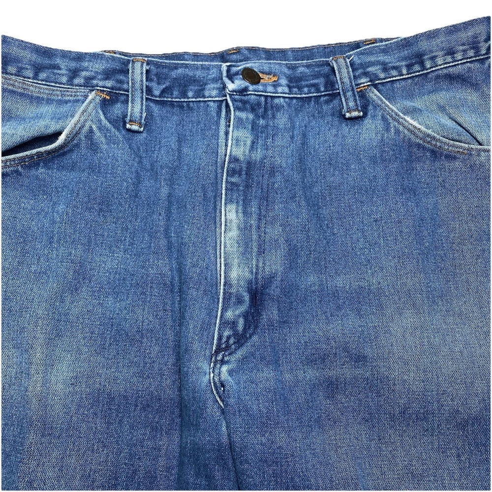 70s 80s Wrangler 945DEN 38x31 (36x29.5) Mens High Rise Regular Bootcut IDEAL USA